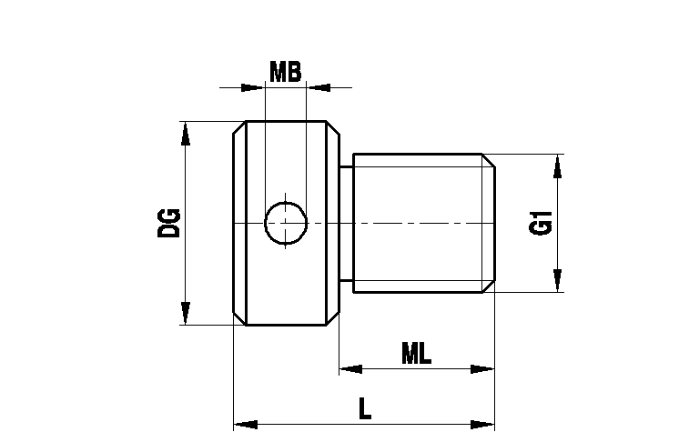 M5 калибр для измерения резьбы из нержавеющей стали, L 20 мм, G1 M8, для систем ZEISS A-5555-0212