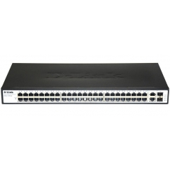 Неуправляемый коммутатор DES-1050G с 48 портами 10/100Base-TX и 2 комбо-портами 100/1000Base-T/SFP